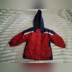 OshKosh B'gosh boys fleece-lined, hooded colorblock winter jacket